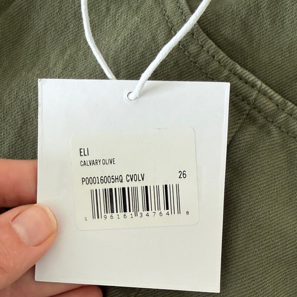 pistola Olive Utility Wide-Leg Trousers - Picture 2 of 6